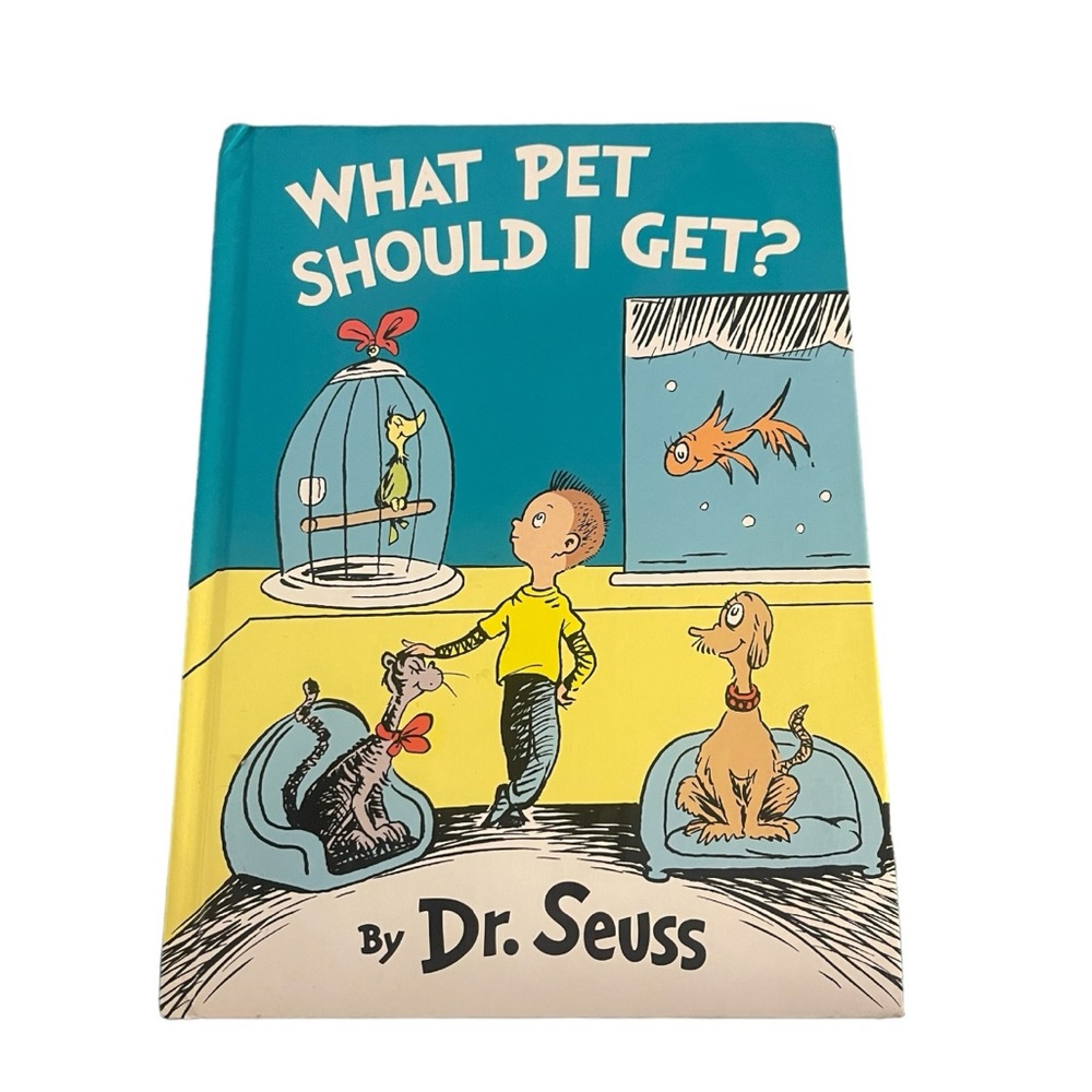 Hardcover What Pet Should I Get? Dr. Seuss Children’s Book